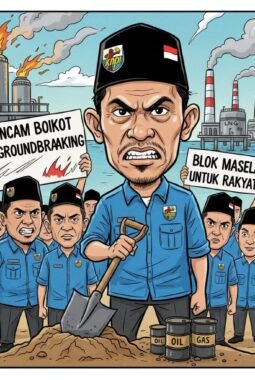 DPD KNPI KKT ANCAM BOIKOT PELETAKAN BATU PERTAMA (GROUNDBREAKING )
