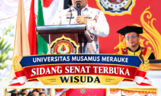 Staf Ahli Gubernur Papua Selatan Dorong Wisudawan Unmus Berpikir Kreatif dan Mampu Ciptakan Lapangan Kerja