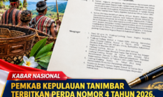 PEMKAB KEPULAUAN TANIMBAR TERBITKAN PERDA NOMOR 4 TAHUN 2026, PERKUAT PERLINDUNGAN HAK MASYARAKAT ADAT