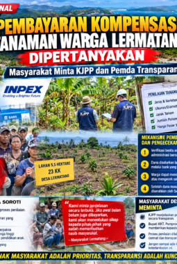Pembayaran Kompensasi Tanaman Warga Lermatang Dipertanyakan, Masyarakat Minta KJPP dan Pemda Transparan
