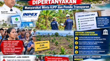 Pembayaran Kompensasi Tanaman Warga Lermatang Dipertanyakan, Masyarakat Minta KJPP dan Pemda Transparan