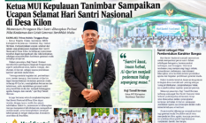 Ketua MUI Kepulauan Tanimbar Sampaikan Ucapan Selamat Hari Santri Nasional di Desa Kilon