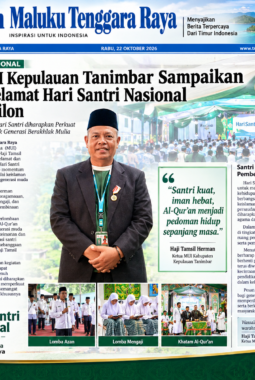 Ketua MUI Kepulauan Tanimbar Sampaikan Ucapan Selamat Hari Santri Nasional di Desa Kilon